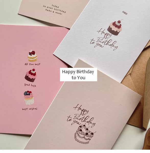 Creative Birthday Greeting Cards, Birthday Cards to Friends, Happy Birthday Cards, Beautiful Birthday Greeting Cards to Lovers, Greeting Cards to Mother-HomePaintingDecor