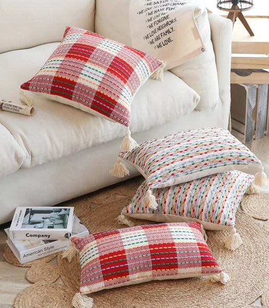 Modern Sofa Cushion, Decorative Modern Pillows for Couch, Colorful Modern Sofa Pillows Covers, Decorative Pillows for Living Room-HomePaintingDecor