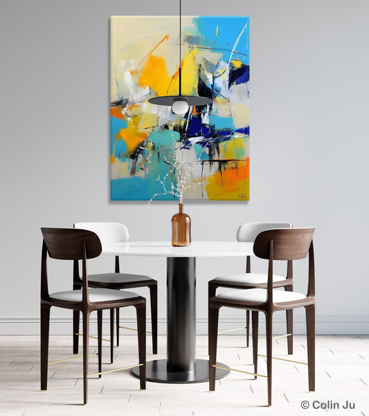Original Canvas Wall Art, Oversized Contemporary Acrylic Paintings, Modern Abstract Paintings, Extra Large Canvas Painting for Living Room-HomePaintingDecor