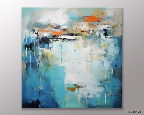 Large Abstract Painting for Bedroom, Original Modern Wall Art Paintings, Contemporary Canvas Art, Modern Acrylic Artwork, Buy Art Online-HomePaintingDecor