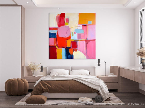 Ultra Modern Acrylic Paintings, Abstract Painting for Bedroom, Original Modern Wall Art Paintings, Oversized Contemporary Canvas Paintings-HomePaintingDecor