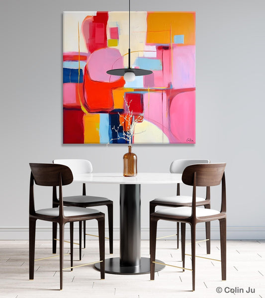 Ultra Modern Acrylic Paintings, Abstract Painting for Bedroom, Original Modern Wall Art Paintings, Oversized Contemporary Canvas Paintings-HomePaintingDecor