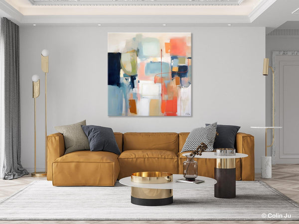Large Abstract Painting for Bedroom, Original Modern Paintings, Contemporary Canvas Art, Modern Acrylic Artwork, Buy Art Paintings Online-HomePaintingDecor