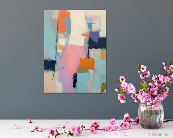 Modern Paintings, Large Contemporary Wall Art, Acrylic Painting on Canvas, Extra Large Paintings for Dining Room, Original Abstract Painting-HomePaintingDecor