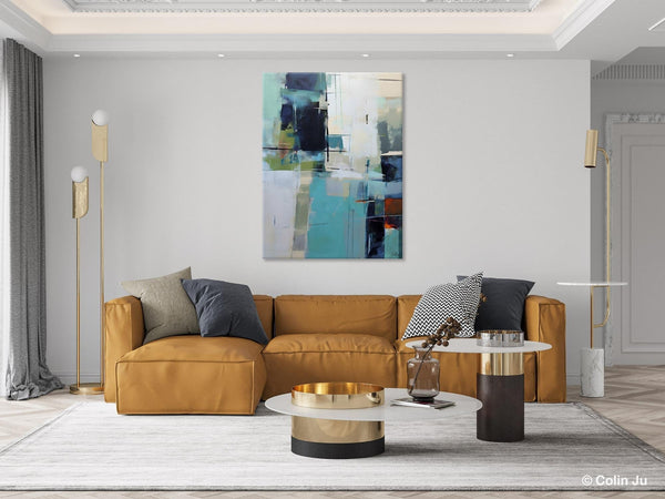 Large Contemporary Wall Art, Acrylic Painting on Canvas, Modern Paintings, Extra Large Paintings for Dining Room, Original Abstract Painting-HomePaintingDecor
