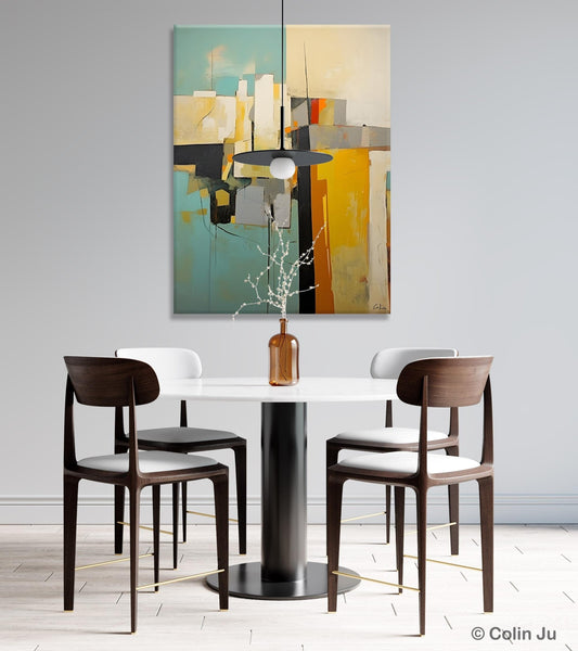 Abstract Paintings, Large Contemporary Wall Art, Extra Large Paintings for Living Room, Heavy Texture Canvas Art, Original Modern Painting-HomePaintingDecor