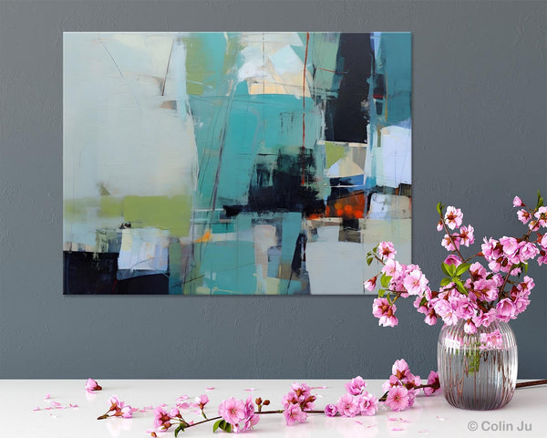 Oversized Canvas Paintings, Original Abstract Art, Large Wall Art Ideas for Living Room, Hand Painted Canvas Art, Contemporary Acrylic Art-HomePaintingDecor