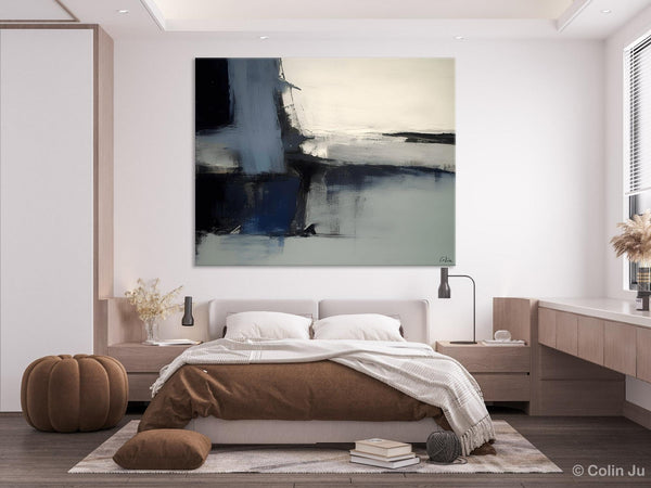 Abstract Painting for Bedroom, Large Original Abstract Art, Contemporary Acrylic Paintings, Abstract Painting on Canvas, Simple Wall Art-HomePaintingDecor