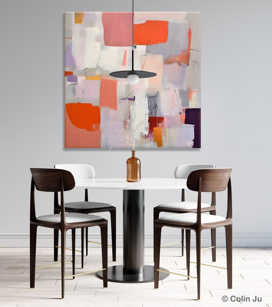 Modern Acrylic Artwork, Original Abstract Wall Art, Contemporary Canvas Art, Hand Painted Canvas Art, Large Abstract Painting for Bedroom-HomePaintingDecor