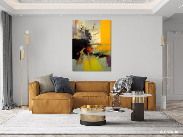 Large Wall Art Paintings for Living Room, Large Original Artwork, Contemporary Acrylic Painting on Canvas, Modern Canvas Art Paintings-HomePaintingDecor
