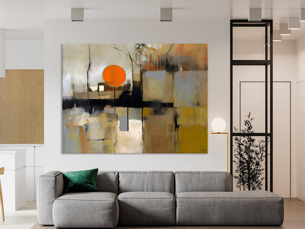 Large Wall Art Ideas for Living Room, Hand Painted Canvas Art, Oversized Canvas Paintings, Original Abstract Art, Contemporary Acrylic Art-HomePaintingDecor