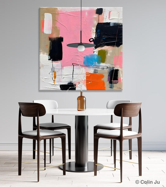 Modern Acrylic Artwork, Large Abstract Painting for Bedroom, Original Abstract Wall Art, Modern Canvas Paintings, Contemporary Canvas Art-HomePaintingDecor