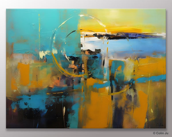 Oversized Canvas Paintings, Original Abstract Art, Hand Painted Canvas Art, Contemporary Acrylic Art, Huge Wall Art Ideas for Living Room-HomePaintingDecor