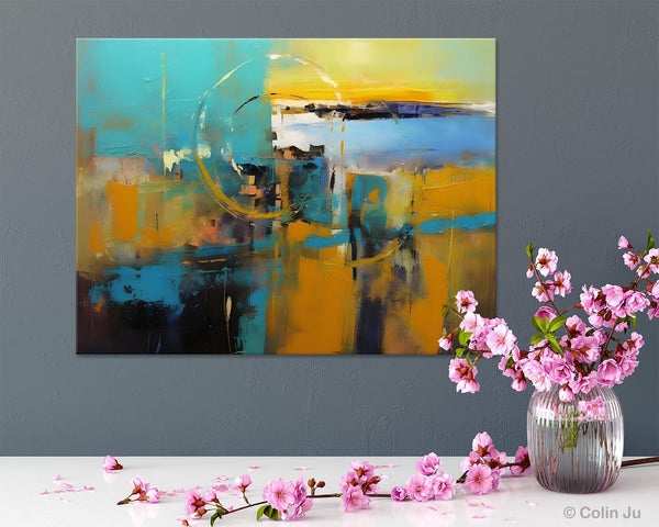 Oversized Canvas Paintings, Original Abstract Art, Hand Painted Canvas Art, Contemporary Acrylic Art, Huge Wall Art Ideas for Living Room-HomePaintingDecor