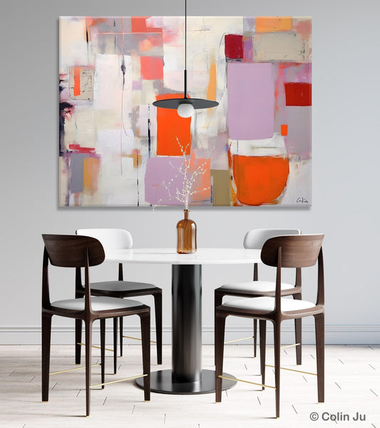 Large Wall Art Ideas for Bedroom, Hand Painted Canvas Art, Oversized Canvas Paintings, Original Abstract Art, Contemporary Acrylic Artwork-HomePaintingDecor