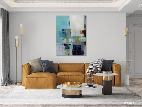 Canvas Paintings for Dining Room, Extra Large Modern Wall Art, Acrylic Painting on Canvas, Contemporary Painting, Original Abstract Painting-HomePaintingDecor