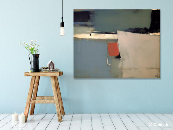 Huge Abstract Painting for Bedroom, Large Original Abstract Wall Art, Oversized Contemporary Acrylic Paintings, Abstract Paintings on Canvas-HomePaintingDecor