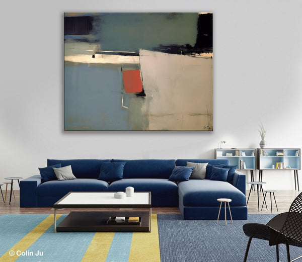 Huge Abstract Painting for Bedroom, Large Original Abstract Wall Art, Oversized Contemporary Acrylic Paintings, Abstract Paintings on Canvas-HomePaintingDecor