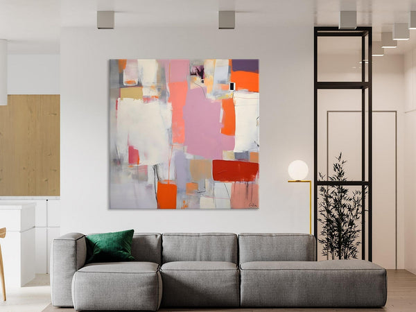 Modern Acrylic Paintings, Original Modern Paintings, Contemporary Canvas Art for Living Room, Extra Large Abstract Paintings on Canvas-HomePaintingDecor