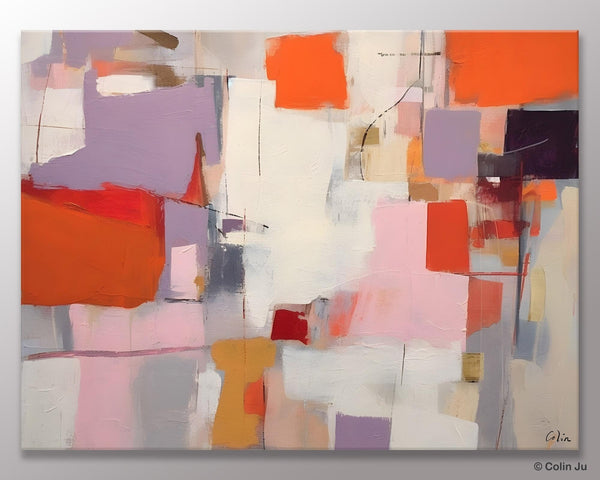 Acrylic Paintings on Canvas, Large Original Abstract Art, Contemporary Acrylic Painting on Canvas, Oversized Modern Abstract Wall Paintings-HomePaintingDecor