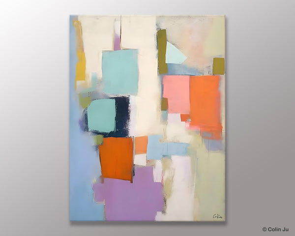 Contemporary Paintings on Canvas, Large Wall Art Painting for Dining Room, Original Abstract Wall Art Painting, Abstract Paintings on Canvas-HomePaintingDecor