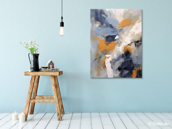 Contemporary Acrylic Paintings on Canvas, Large Wall Art Paintings for Bedroom, Oversized Abstract Wall Art Paintings, Original Abstract Art-HomePaintingDecor