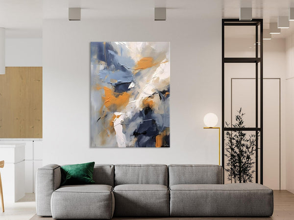 Contemporary Acrylic Paintings on Canvas, Large Wall Art Paintings for Bedroom, Oversized Abstract Wall Art Paintings, Original Abstract Art-HomePaintingDecor