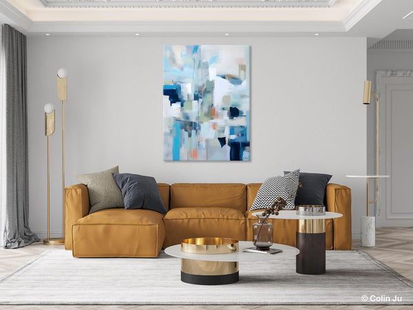 Large Modern Canvas Wall Paintings, Original Abstract Art, Hand Painted Acrylic Painting on Canvas, Large Wall Art Painting for Dining Room-HomePaintingDecor