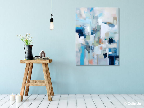 Large Modern Canvas Wall Paintings, Original Abstract Art, Hand Painted Acrylic Painting on Canvas, Large Wall Art Painting for Dining Room-HomePaintingDecor