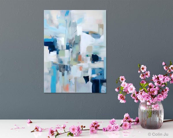 Large Modern Canvas Wall Paintings, Original Abstract Art, Hand Painted Acrylic Painting on Canvas, Large Wall Art Painting for Dining Room-HomePaintingDecor