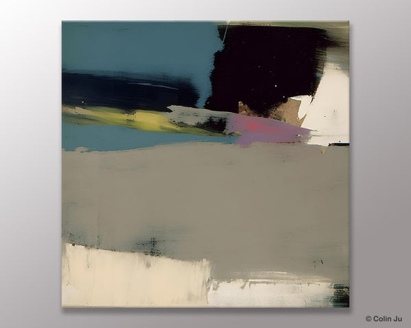 Abstract Wall Art for Bedroom, Original Modern Acrylic Artwork, Modern Canvas Art Paintings, Extra Large Abstract Paintings for Dining Room-HomePaintingDecor