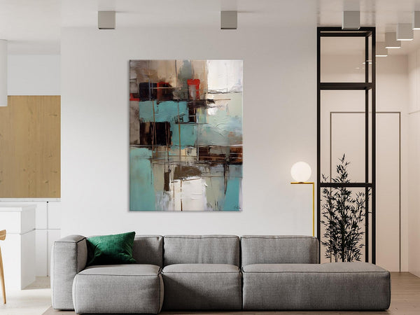 Original Canvas Art, Contemporary Acrylic Painting on Canvas, Large Wall Art Painting for Bedroom, Oversized Modern Abstract Wall Paintings-HomePaintingDecor