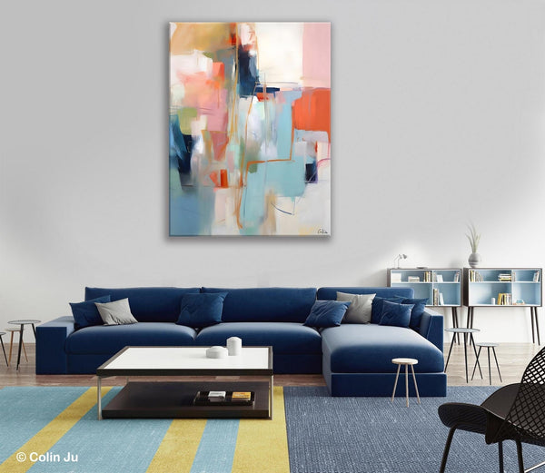 Large Wall Art Painting for Bedroom, Oversized Abstract Wall Art Paintings, Original Modern Artwork, Contemporary Acrylic Painting on Canvas-HomePaintingDecor