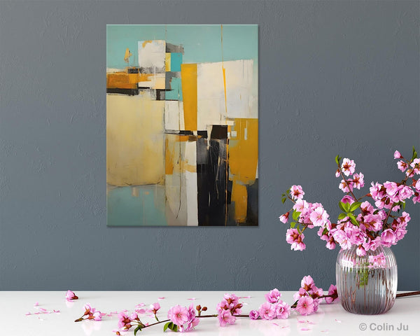 Large Modern Canvas Wall Art Paintings, Large Wall Art Paintings for Bedroom, Original Abstract Art, Hand Painted Acrylic Painting on Canvas-HomePaintingDecor