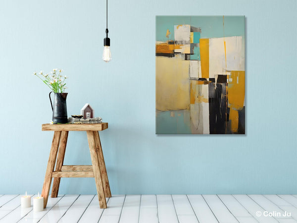 Large Modern Canvas Wall Art Paintings, Large Wall Art Paintings for Bedroom, Original Abstract Art, Hand Painted Acrylic Painting on Canvas-HomePaintingDecor