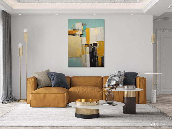 Large Modern Canvas Wall Art Paintings, Large Wall Art Paintings for Bedroom, Original Abstract Art, Hand Painted Acrylic Painting on Canvas-HomePaintingDecor