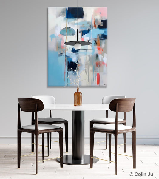 Large Wall Paintings for Bedroom, Contemporary Abstract Paintings on Canvas, Oversized Abstract Wall Art Paintings, Original Abstract Art-HomePaintingDecor