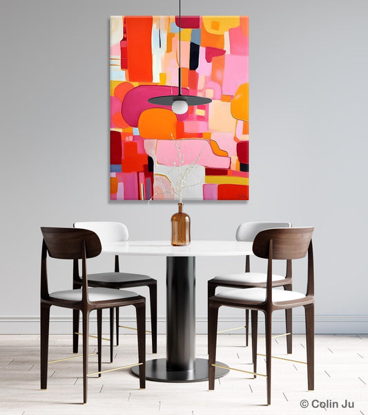 Large Modern Canvas Artwork, Original Wall Art Paintings, Large Paintings for Bedroom, Hand Painted Canvas Art, Acrylic Painting on Canvas-HomePaintingDecor