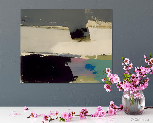 Abstract Landscape Paintings, Modern Wall Art for Living Room, Landscape Acrylic Paintings, Original Abstract Abstract Painting on Canvas-HomePaintingDecor