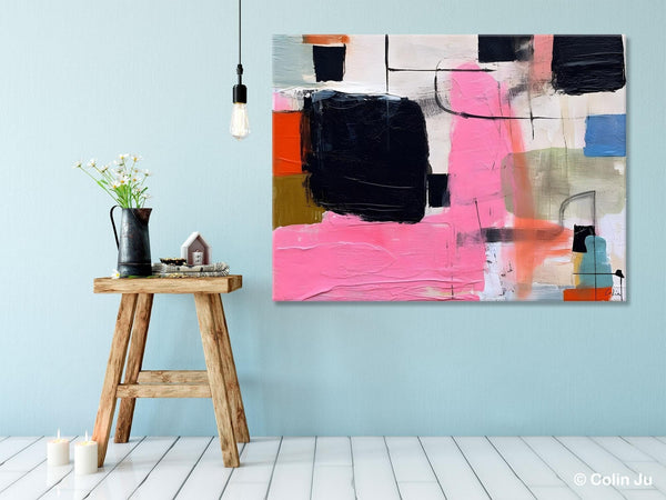 Contemporary Painting on Canvas, Extra Large Wall Art Paintings, Simple Canvas Art, Original Canvas Art for sale, Simple Abstract Paintings-HomePaintingDecor