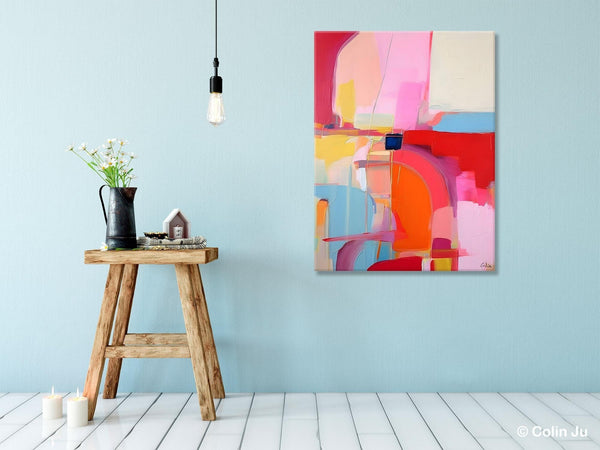 Contemporary Abstract Paintings on Canvas, Oversized Abstract Wall Art Paintings, Large Wall Paintings for Bedroom, Original Abstract Art-HomePaintingDecor