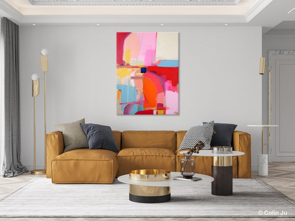 Contemporary Abstract Paintings on Canvas, Oversized Abstract Wall Art Paintings, Large Wall Paintings for Bedroom, Original Abstract Art-HomePaintingDecor