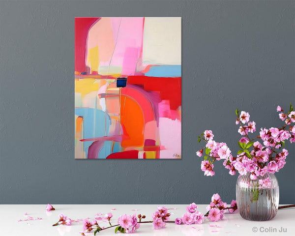 Contemporary Abstract Paintings on Canvas, Oversized Abstract Wall Art Paintings, Large Wall Paintings for Bedroom, Original Abstract Art-HomePaintingDecor