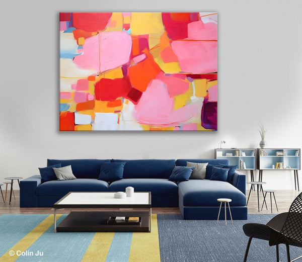 Original Modern Artwork, Large Wall Art Painting for Bedroom, Oversized Abstract Wall Art Paintings, Contemporary Acrylic Painting on Canvas-HomePaintingDecor