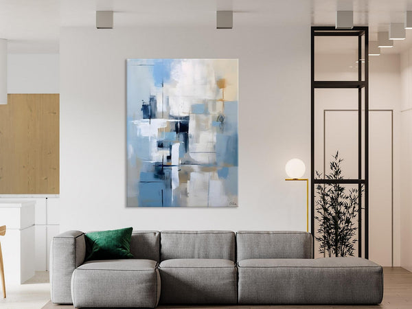 Hand Painted Acrylic Painting on Canvas, Large Modern Canvas Art, Original Abstract Art Paintings, Large Wall Art Painting for Dining Room-HomePaintingDecor