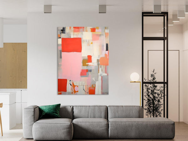 Original Wall Art Paintings, Large Paintings for Sale, Large Modern Canvas Art for Bedroom, Hand Painted Canvas Art, Acrylic Art on Canvas-HomePaintingDecor