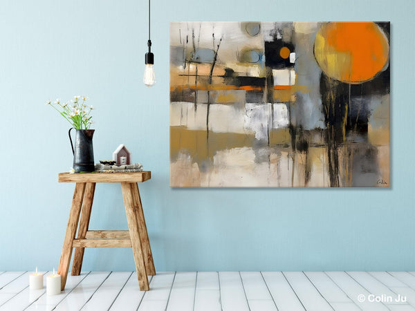 Large Wall Art Painting for Bedroom, Oversized Abstract Wall Art Paintings, Original Modern Artwork, Contemporary Acrylic Painting on Canvas-HomePaintingDecor