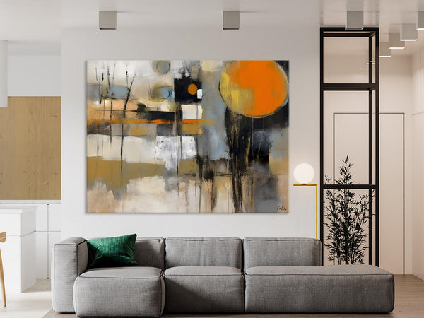 Large Wall Art Painting for Bedroom, Oversized Abstract Wall Art Paintings, Original Modern Artwork, Contemporary Acrylic Painting on Canvas-HomePaintingDecor