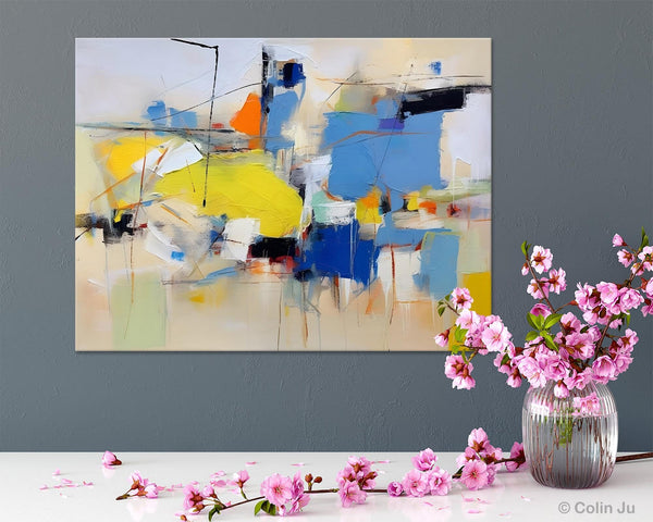 Large Canvas Art for Sale, Original Abstract Art Paintings, Hand Painted Canvas Art, Acrylic Painting on Canvas, Large Painting for Bedroom-HomePaintingDecor