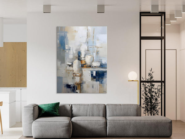 Oversized Contemporary Acrylic Paintings, Modern Abstract Paintings, Original Canvas Wall Art, Extra Large Canvas Painting for Living Room-HomePaintingDecor